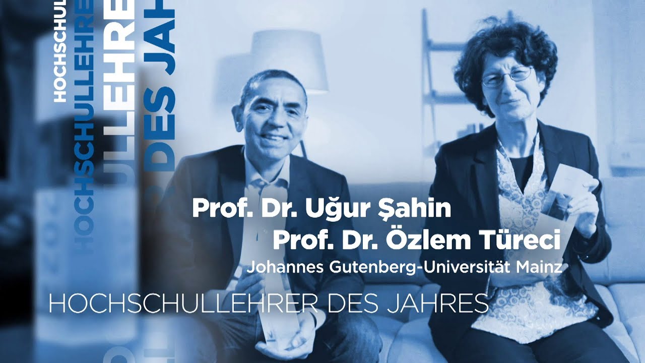 „Hochschullehrer des Jahres“: Professorin Dr. Özlem Türeci und Professor Dr. Uğur Şahin
